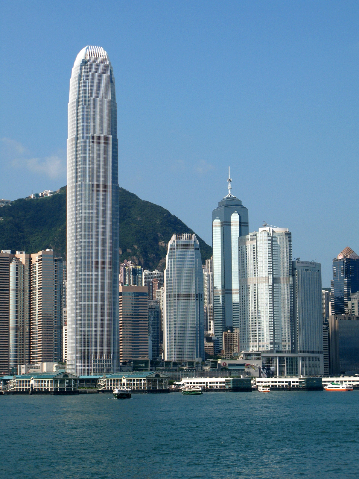 香港中环国际金融中心。